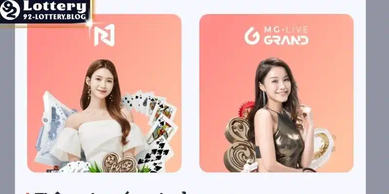 Casino 92lottery cung cấp nhiều tựa game hấp dẫn